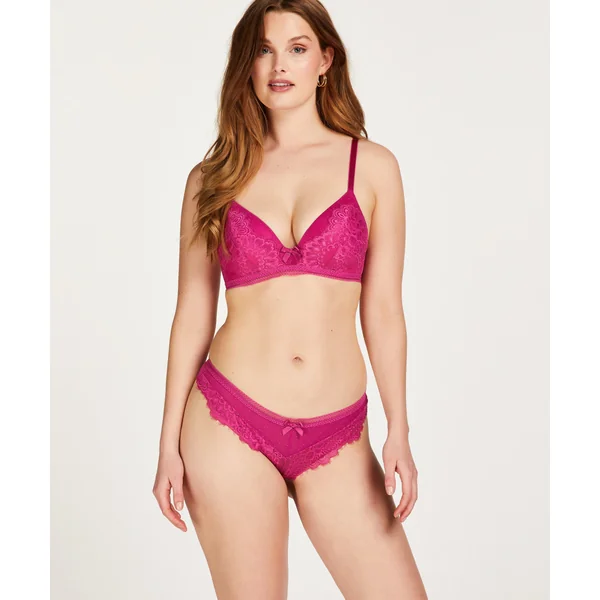 Slip brésilien Bessie - Rose