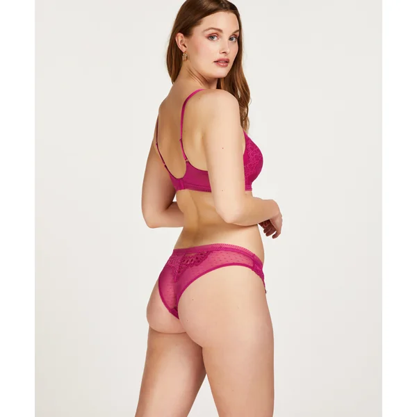 Slip brésilien Bessie - Rose