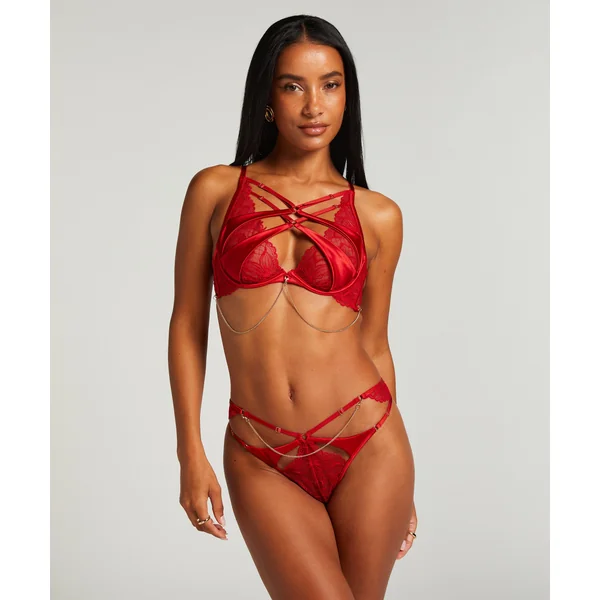 Slip brésilien Chayna - Rouge