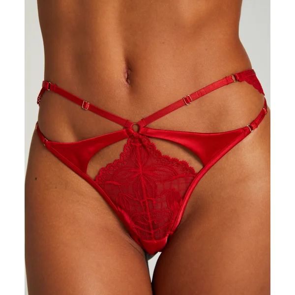 Slip brésilien Chayna - Rouge