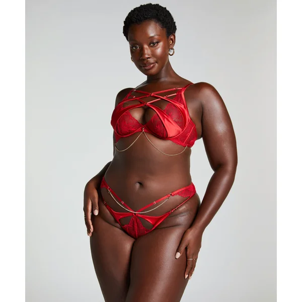 Slip brésilien Chayna - Rouge