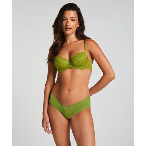 Slip brésilien en forme de V Vixen - Vert