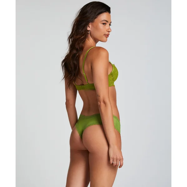 Slip brésilien en forme de V Vixen - Vert