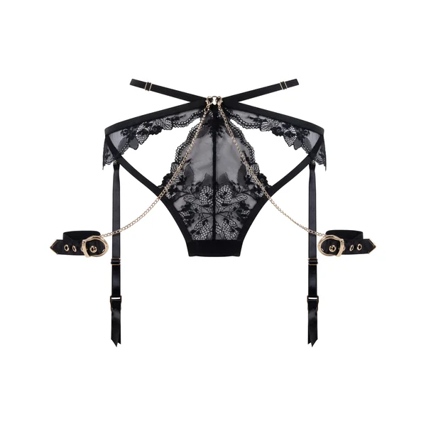 Slip brésilien Nadia - Noir