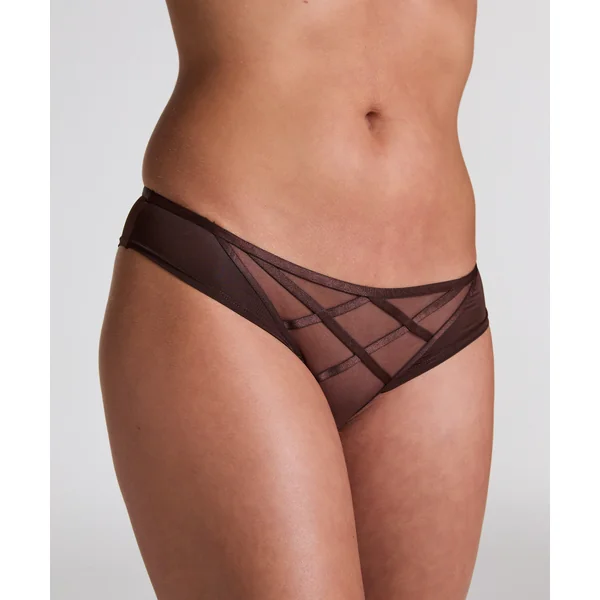Slip brésilien Rianne - marron
