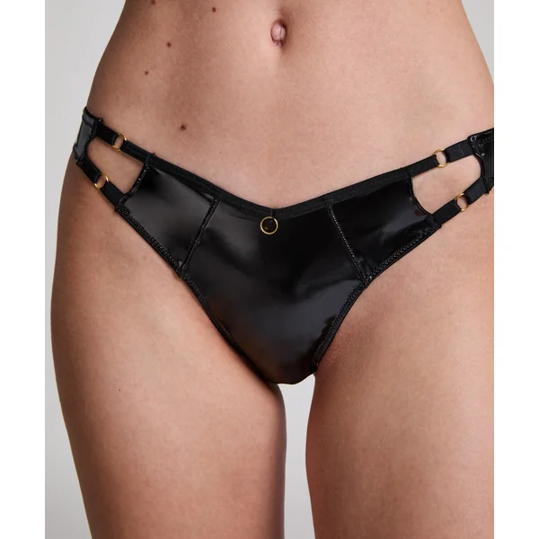 Slip brésilien Seductress - Noir