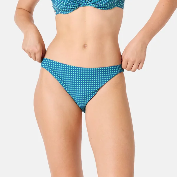 Slip de bain vert Eclectique