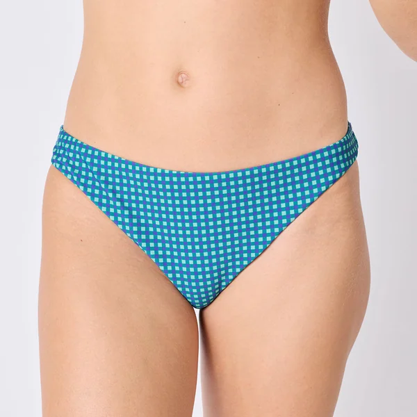 Slip de bain vert Eclectique