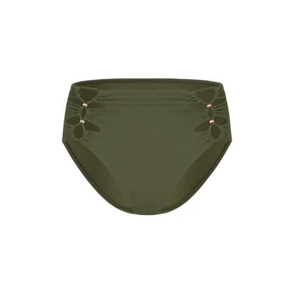 Slip de Bikini Rio Holbox - Vert