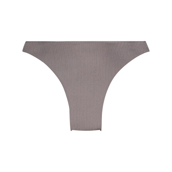 Slip de Bikini Échancrés Luna - Gris
