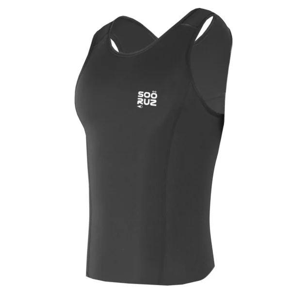 SOORUZ HOMMES Top Men 1/1 Marcel FIGHTER - ORGANIC OYSTERPRENE Black