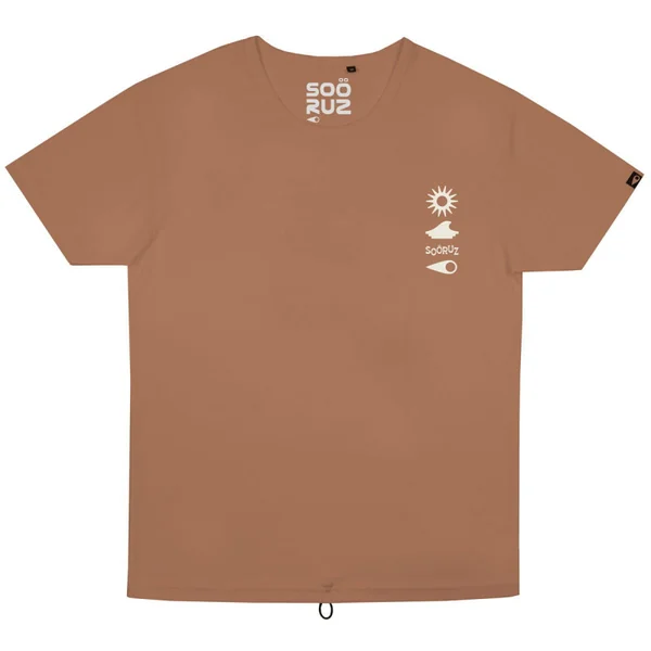 SOORUZ HOMMES Water Tee SS POLYHEAT Terracotta