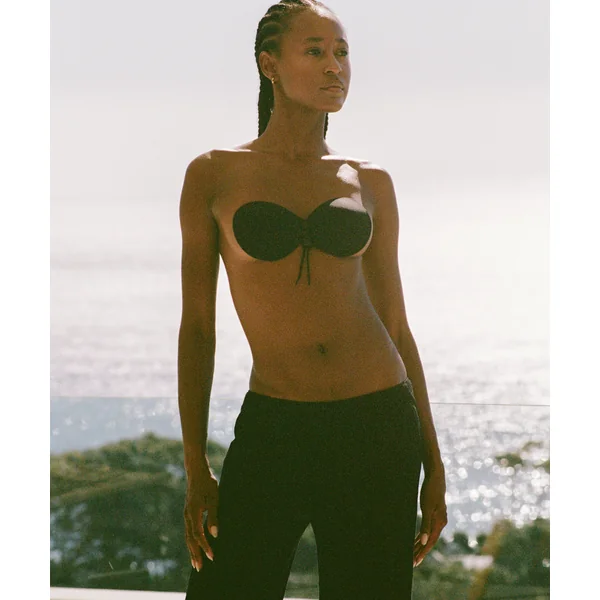 Soutien-gorge adhésif push-up - Noir