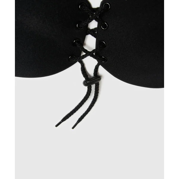 Soutien-gorge adhésif push-up - Noir