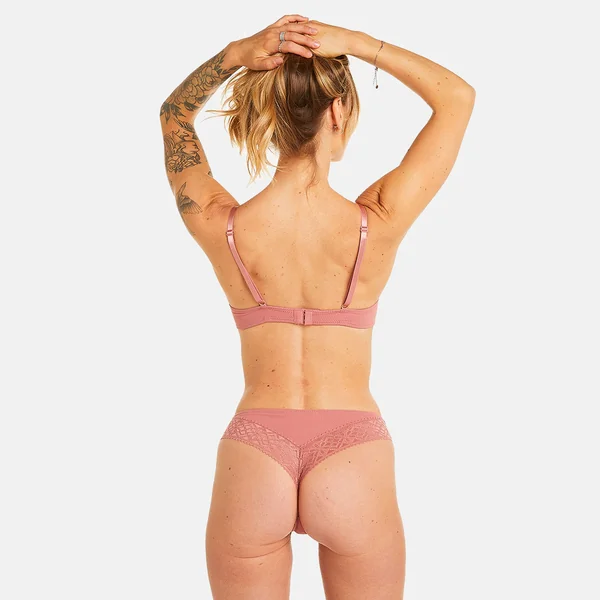 Soutien-gorge ampliforme coques souples terracotta Palanquin