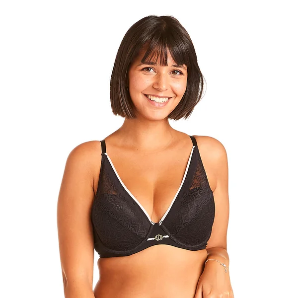 Soutien-gorge ampliforme noir Image