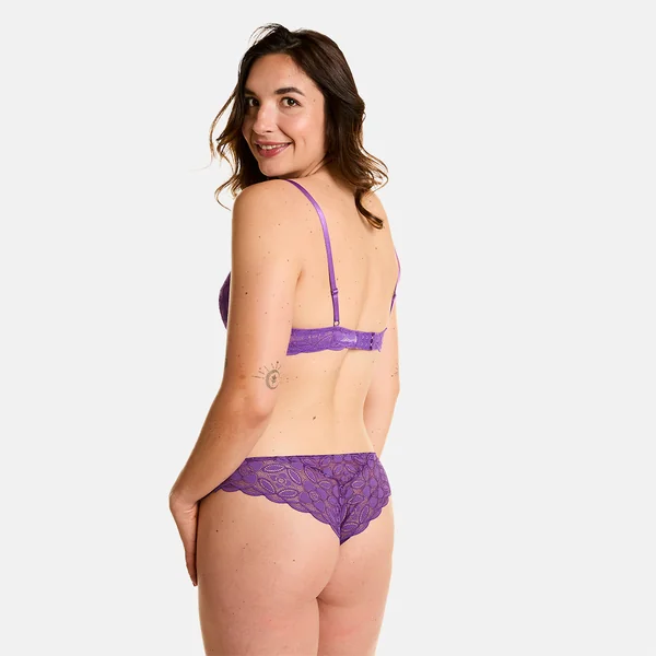 Soutien-gorge ampliforme violet Edito
