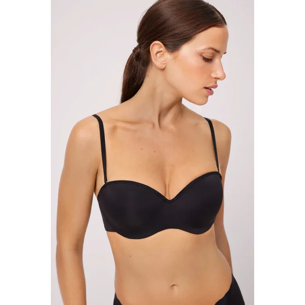 Soutien-gorge bustier multi-positions noir