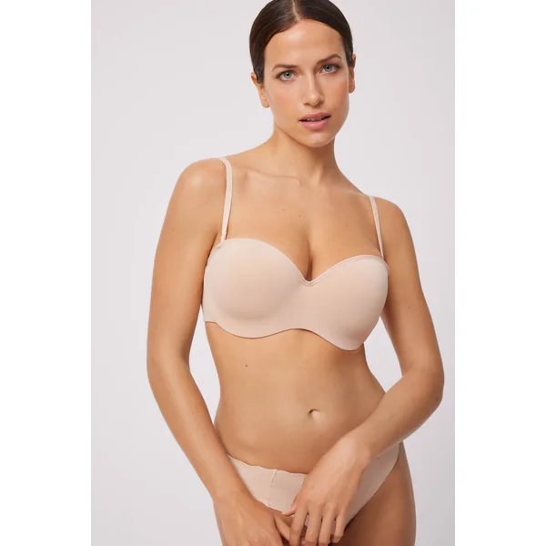 Soutien-gorge bustier multi-positions nude