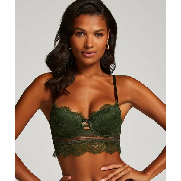 Soutien-gorge bustier à armatures préformé Saffron - Vert