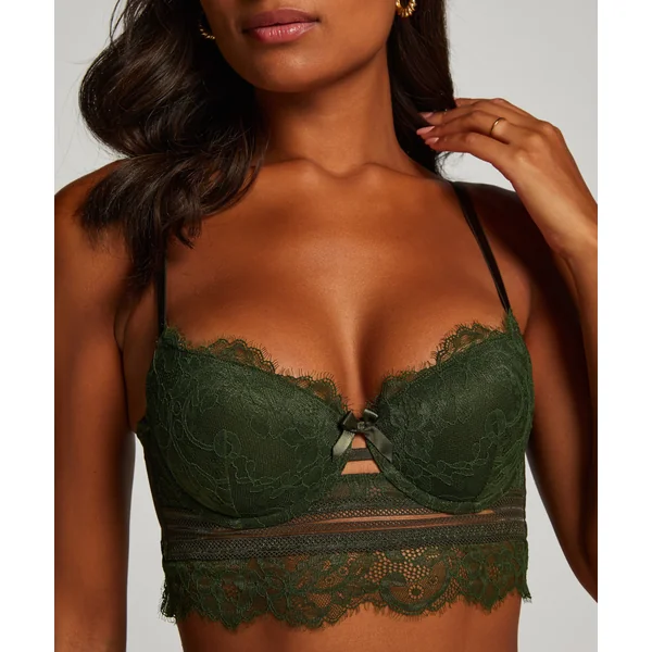 Soutien-gorge bustier à armatures préformé Saffron - Vert
