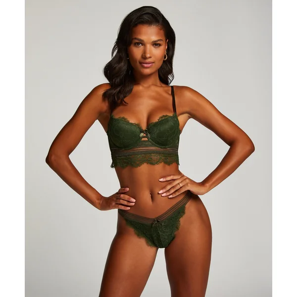 Soutien-gorge bustier à armatures préformé Saffron - Vert
