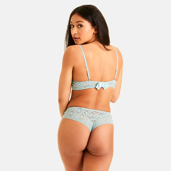 Soutien-gorge corbeille vert Madeleine