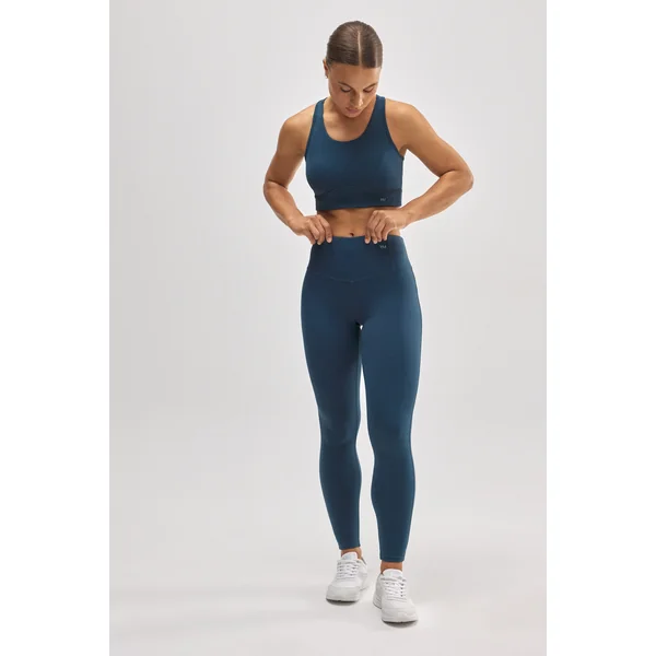 Soutien-gorge de sport dos nageur bleu
