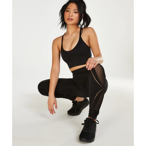 Soutien-gorge de sport HKMX The Comfort Niveau 1 - Noir