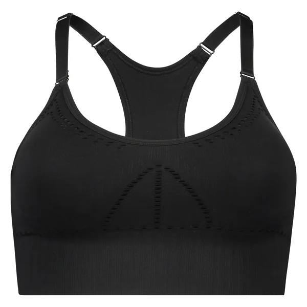 Soutien-gorge de sport HKMX The Comfort Niveau 1 - Noir