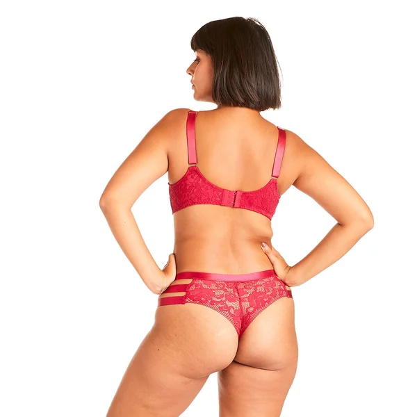 Soutien-gorge grand maintien bordeaux Danger