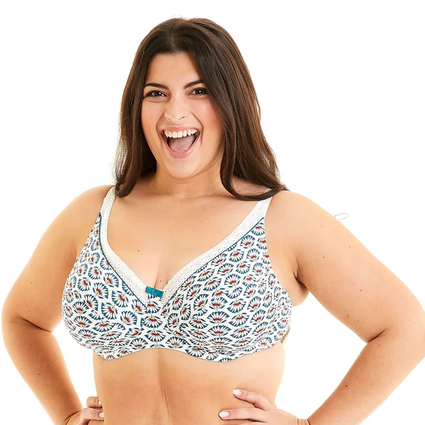 Soutien-gorge grand maintien ivoire Impala