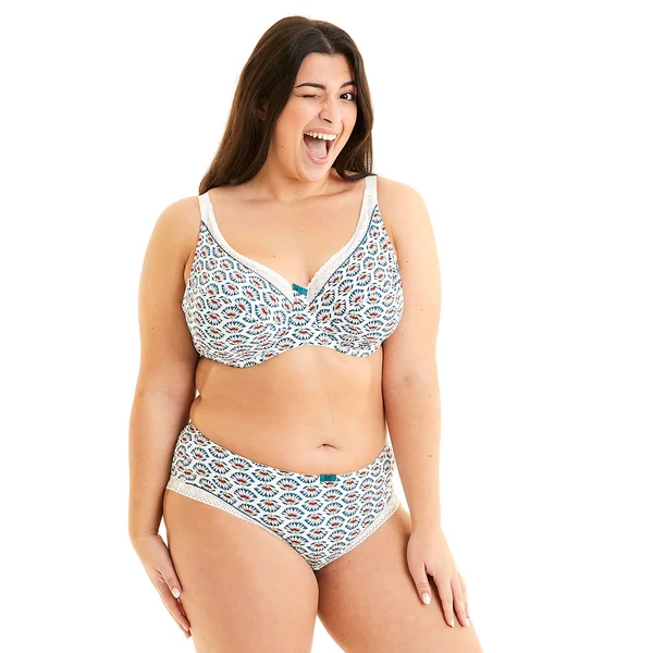 Soutien-gorge grand maintien ivoire Impala