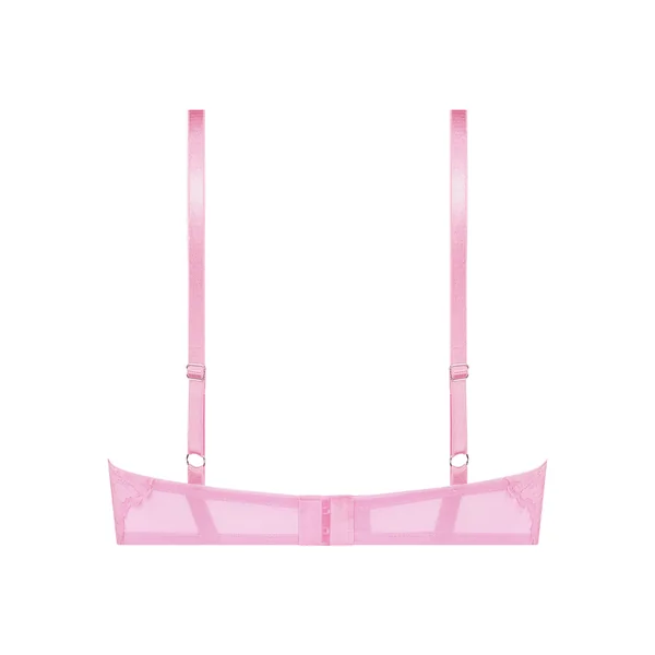 Soutien-gorge Longline non rembourré à armatures Milaan - Rose