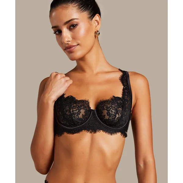 Soutien-gorge non-rembourré à armatures Chalice - Noir