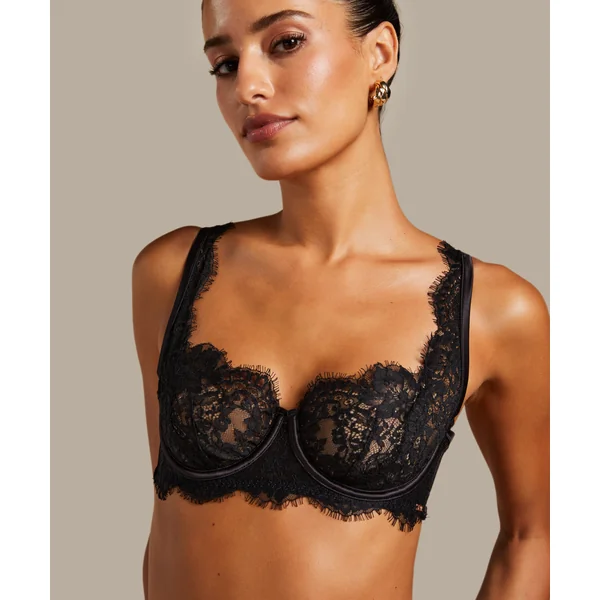 Soutien-gorge non-rembourré à armatures Chalice - Noir