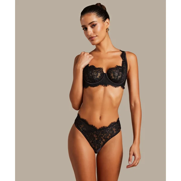 Soutien-gorge non-rembourré à armatures Chalice - Noir