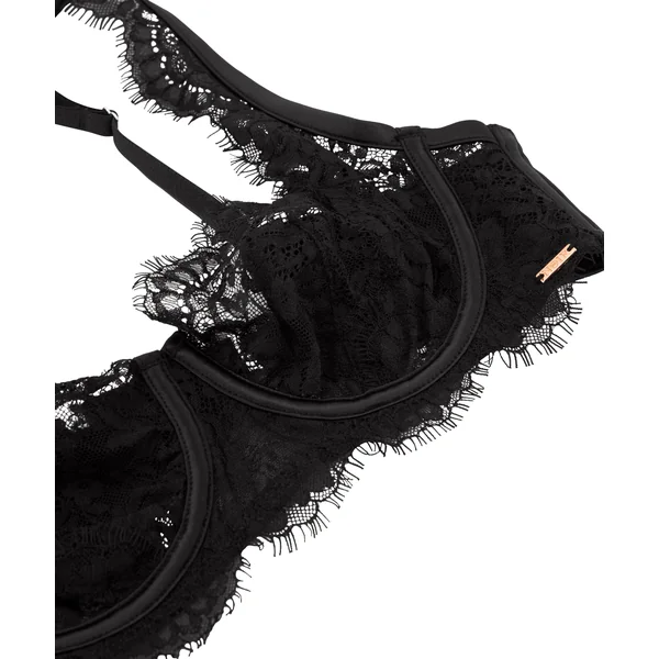 Soutien-gorge non-rembourré à armatures Chalice - Noir