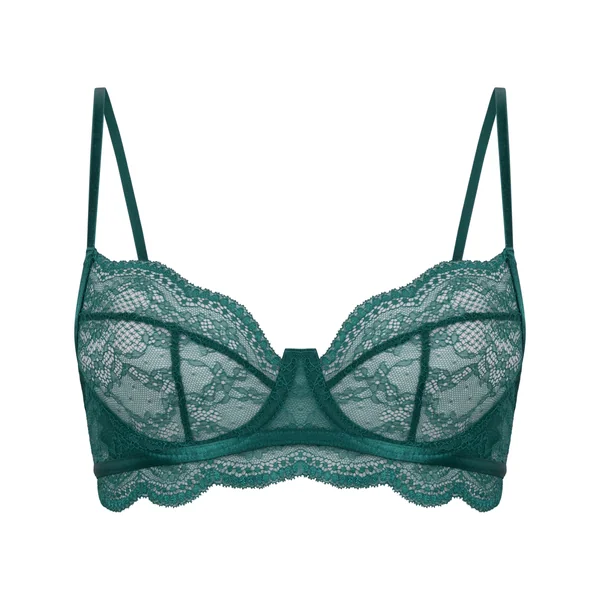 Soutien-gorge non-rembourré à armatures Isabelle - Vert