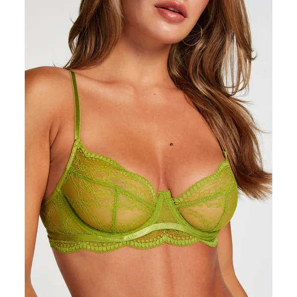 Soutien-gorge non-rembourré à armatures Isabelle - Vert