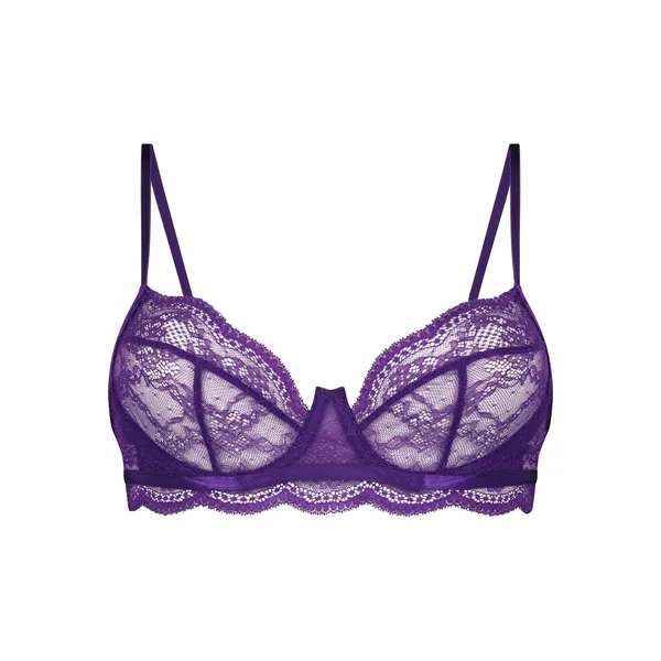 Soutien-gorge non-rembourré à armatures Isabelle - Violet