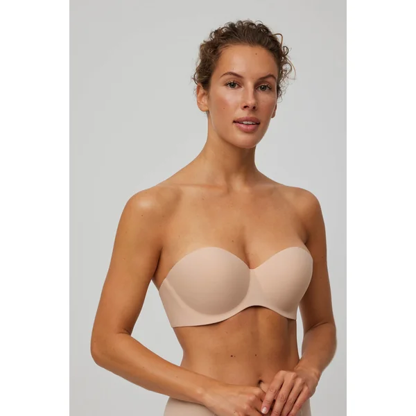 Soutien-gorge push-up adhésif nude clair