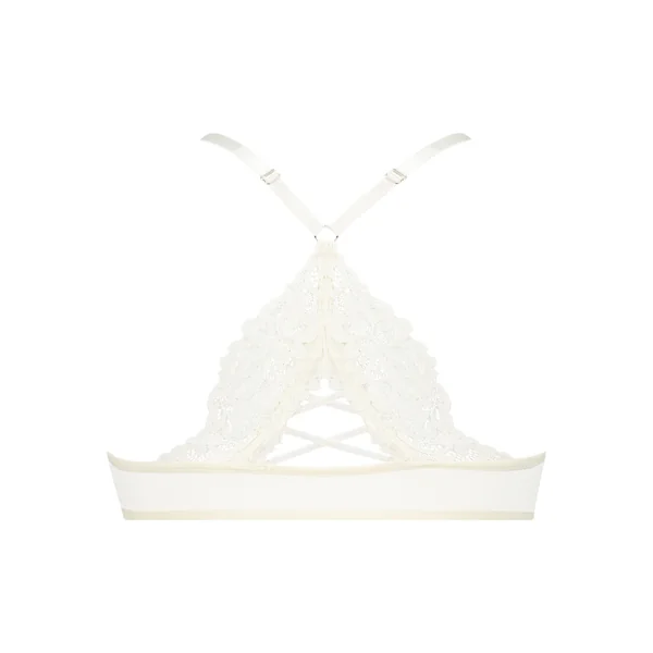 Soutien-gorge push-up rembourré Harmony - Blanc