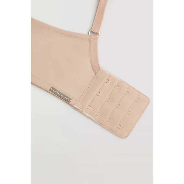 Soutien-gorge push-up sans armatures nude clair