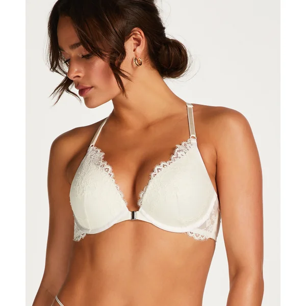 Soutien-gorge push-up à armatures préformé Daisy - Blanc
