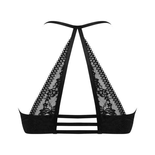 Soutien-gorge push-up à armatures préformé Vera - Noir