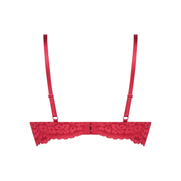 Soutien-gorge push-up à armatures rembourré Rose - Rouge