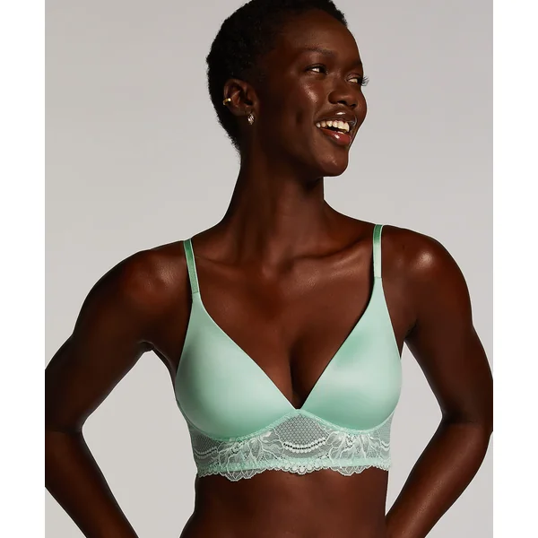 Soutien-gorge rembourré sans armatures Leonie - Vert