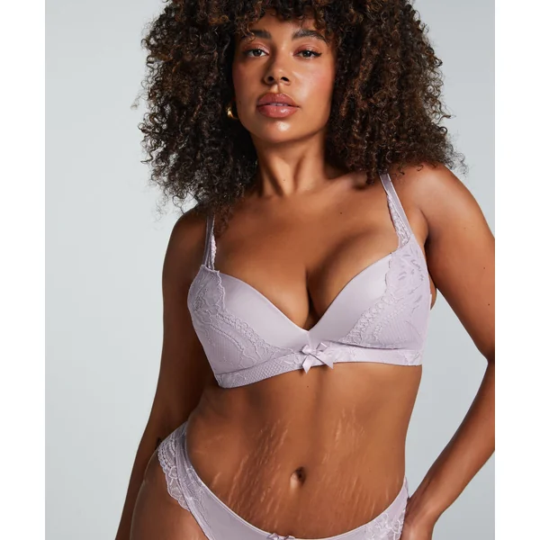 Soutien-gorge rembourré sans armatures Lycke - Violet