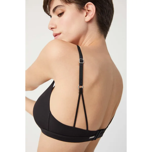 Soutien-gorge rembourré sans armatures noir